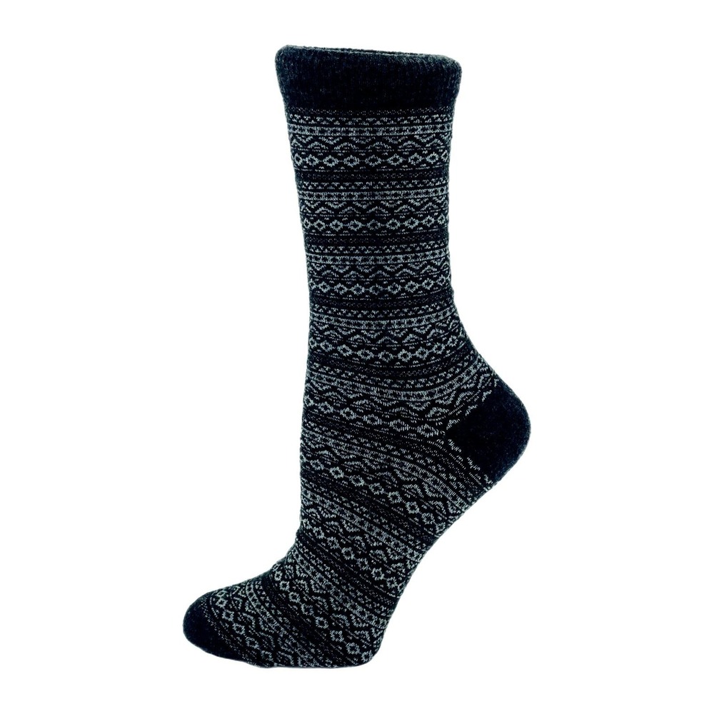 Cashmere Crew Socks Medium Charcoal Gray B.Ella Wren Warm Cozy Fall NEW 7-9.5 M